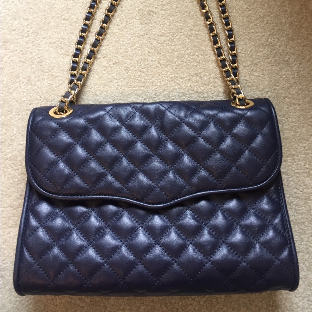 Rebecca Minkoff A Quilted Affair Bag Color: Ink